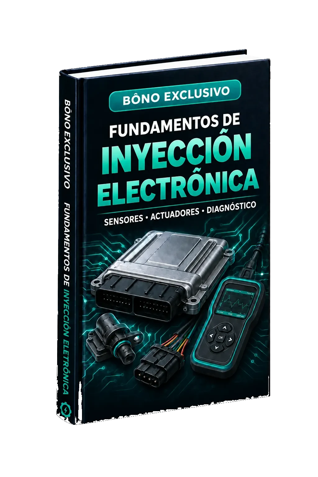 Mockup del bono Fundamentos de Inyección Electrónica